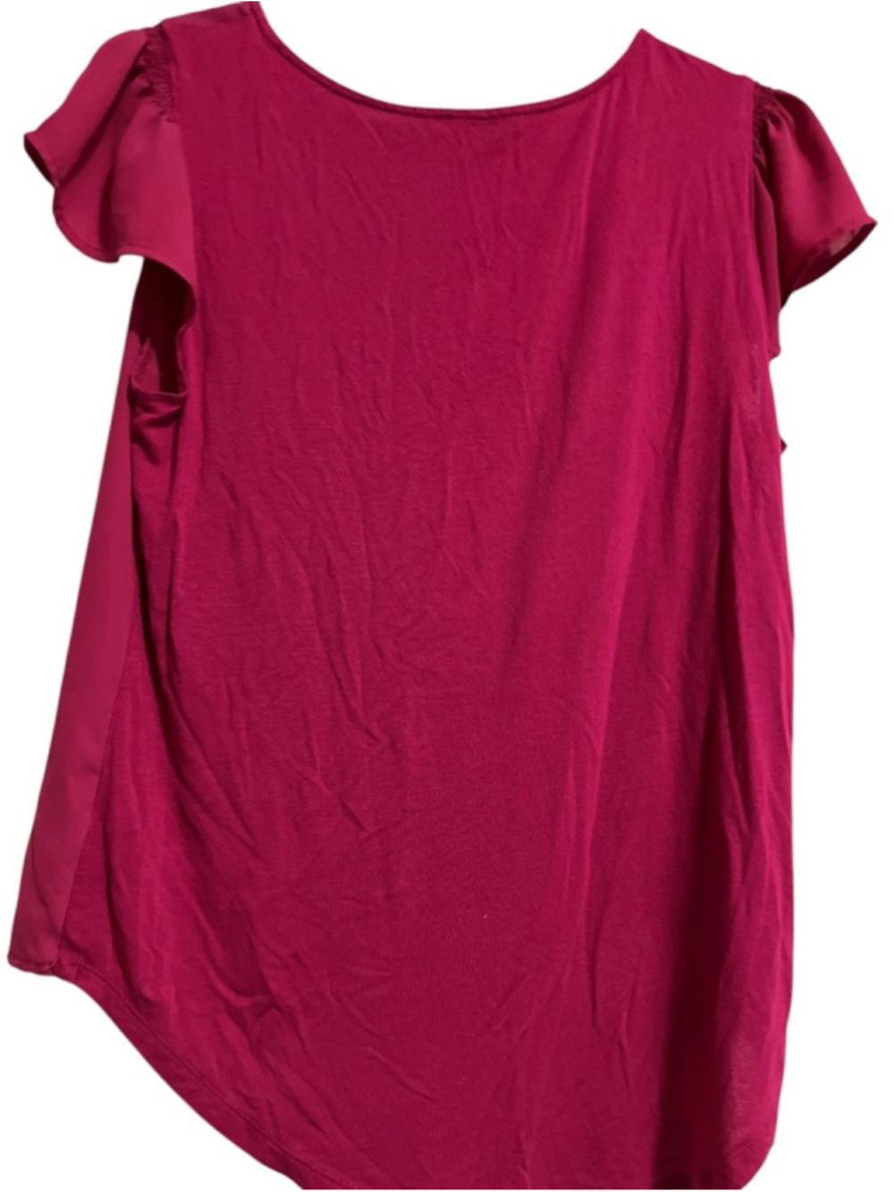 EUC Women's PAPERMOON Fuchsia Blouse L - Picture 5 of 7